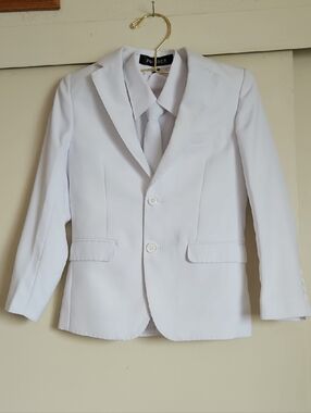 Fouger USA White Boy First Holly Communion Set Of 3 Upper Pieces Sz 8
